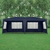 Saska Garden Sodo paviljonas 6x3 m mėlynas su sienomis