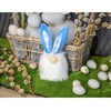 Saska Garden Mėlynas pavasario kiškis 18 cm dekoracija
