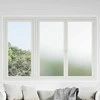 Savaime prisiklijuojanti langų plėvelė Frosted Balta PVC