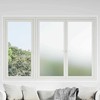 Savaime prisiklijuojanti langų plėvelė Frosted Balta PVC