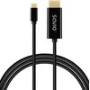 SAVIO CL-190 USB-C į HDMI kabelis, 30 Hz, 1 m, plastikinis