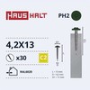 Savisriegiai Haushalt, DIN 14566, 4,2 x 13 mm, 30 vnt.
