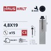 Savisriegiai Haushalt, DIN 7504K, 4,8 x 19 mm, 15 vnt.