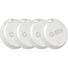 SBS Track My Circle locator compatible with Apple Find My set of 4 – baltas