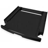 Scanpart Skalbimo mašina and dryer stacking kit with drawer and strap, juodas