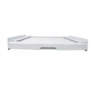 Scanpart Skalbimo mašina and dryer stacking kit with drawer and strap, baltas