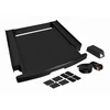 Scanpart Skalbimo mašina and dryer stacking kit with drawer and strap, juodas