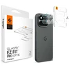 Spigen Glass tR EZ Fit Optik Pro 2 pakuotės, visiškai skaidrus – Google Pixel 11 Pro Fold
