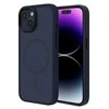 ScreenArmor MagAir Case Apsauginis MagSafe Dėklas Apple iPhone 15 tamsiai mėlynos spalvos