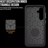 ScreenArmor MagArmor Case Apsauginis MagSafe Dėklas Samsung Galaxy S25 Plus/S24 Plus juodos spalvos