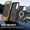 ScreenArmor MagArmor Case Apsauginis MagSafe Dėklas Samsung Galaxy S25 Edge juodos spalvos