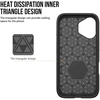 ScreenArmor MagArmor Case Apsauginis MagSafe Dėklas Apple iPhone 17 juodos spalvos