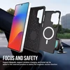 ScreenArmor MagArmor Case Apsauginis MagSafe Dėklas Samsung Galaxy S25 Ultra juodos spalvos