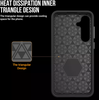 ScreenArmor MagArmor Case Apsauginis MagSafe Dėklas Samsung Galaxy S25/S24 juodos spalvos