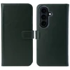 Selencia natūralios odos atverčiamas dėklas, skirtas Samsung Galaxy S26 – žalias