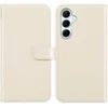 Selencia natūralios odos atverčiamas dėklas, skirtas Samsung Galaxy A55 – pilkšvai smėlinės spalvos (greige)