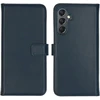 Selencia natūralios odos atverčiamas dėklas, skirtas Samsung Galaxy A25 (5G) – mėlynas