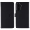 Selencia natūralios odos atverčiamas dėklas, skirtas Samsung Galaxy A37 (5G) – juodas