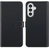 Selencia natūralios odos atverčiamas dėklas, skirtas Samsung Galaxy A26 – Juodas