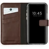 Selencia natūralios odos atverčiamas dėklas, skirtas iPhone 12 Pro Max – rudas