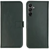 Selencia natūralios odos atverčiamas dėklas, skirtas Samsung Galaxy A15 (5G/4G) – žalias