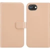 Selencia natūralios odos atverčiamas dėklas, skirtas iPhone 17e / 16e – Dusty Rožinė