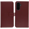 Selencia natūralios odos atverčiamas dėklas, skirtas Samsung Galaxy A37 (5G) – Bordo