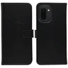 Selencia natūralios odos atverčiamas dėklas, skirtas OnePlus 15R – juodas