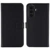 Selencia natūralios odos atverčiamas dėklas, skirtas Samsung Galaxy A57 (5G) – juodas