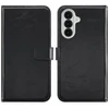Selencia natūralios odos atverčiamas dėklas, skirtas Samsung Galaxy A36 / A56 – juodas