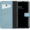 Selencia natūralios odos atverčiamas dėklas, skirtas Samsung Galaxy A51 – Air Mėlyna