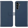 Selencia natūralios odos atverčiamas dėklas, skirtas Samsung Galaxy A16 – mėlynas