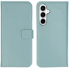 Selencia natūralios odos atverčiamas dėklas, skirtas Samsung Galaxy A35 – Air Mėlyna