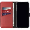 Selencia natūralios odos atverčiamas dėklas, skirtas iPhone Xr – Raudonas