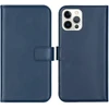 Selencia natūralios odos atverčiamas dėklas, skirtas iPhone 12 (Pro) – Mėlynas