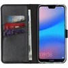 Selencia natūralios odos atverčiamas dėklas, skirtas Huawei P20 Lite – juodas