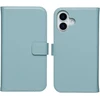 Selencia natūralios odos atverčiamas dėklas, skirtas iPhone 17 – Air Mėlyna