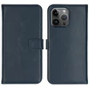 Selencia natūralios odos atverčiamas dėklas, skirtas iPhone 15 Pro Max – Mėlynas