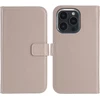 Selencia natūralios odos atverčiamas dėklas, skirtas iPhone 16 Pro Max – Dusty Rožinė