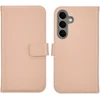 Selencia odinis atverčiamas dėklas, skirtas Samsung Galaxy S25 – Dusty Rožinė