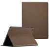 Selencia Riva atverčiamas dėklas, skirtas Samsung Galaxy Tab A9 Plus – Mocha Brown