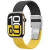 Set of 2 AmazingThing Blend Band for Watch 45/46/49mm – Geltona-juodos spalvos/juodos spalvos