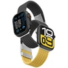 Set of 2 AmazingThing Blend Band for Watch 45/46/49mm – Geltona-juodos spalvos/juodos spalvos