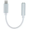 TelForceone Setty adapteris "Lightning" - 3,5 mm garso lizdas baltas