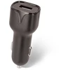 TelForceone "Setty" automobilinis įkroviklis 1x USB 2,4A juodas + USB-C kabelis 1,0 m