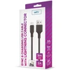Setty kabelis USB – Lightning 3,0 m 2A juodas NAUJAS