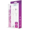 TelForceone "Setty" kabelis USB - "Lightning" 3,0 m 2A baltas NAUJIENA