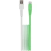 Setty laidas USB – USB-C 1,5 m 3A KGA-C-1.5320 mėtų ir baltos spalvos gradientas