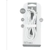 TelForceone "Setty" USB - USB-C kabelis 1,2 m 2A KSA-C-1.220 baltas