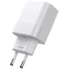 Sieninis įkroviklis PD 20W 2x USB-C Tech-Protect C20W baltos spalvos